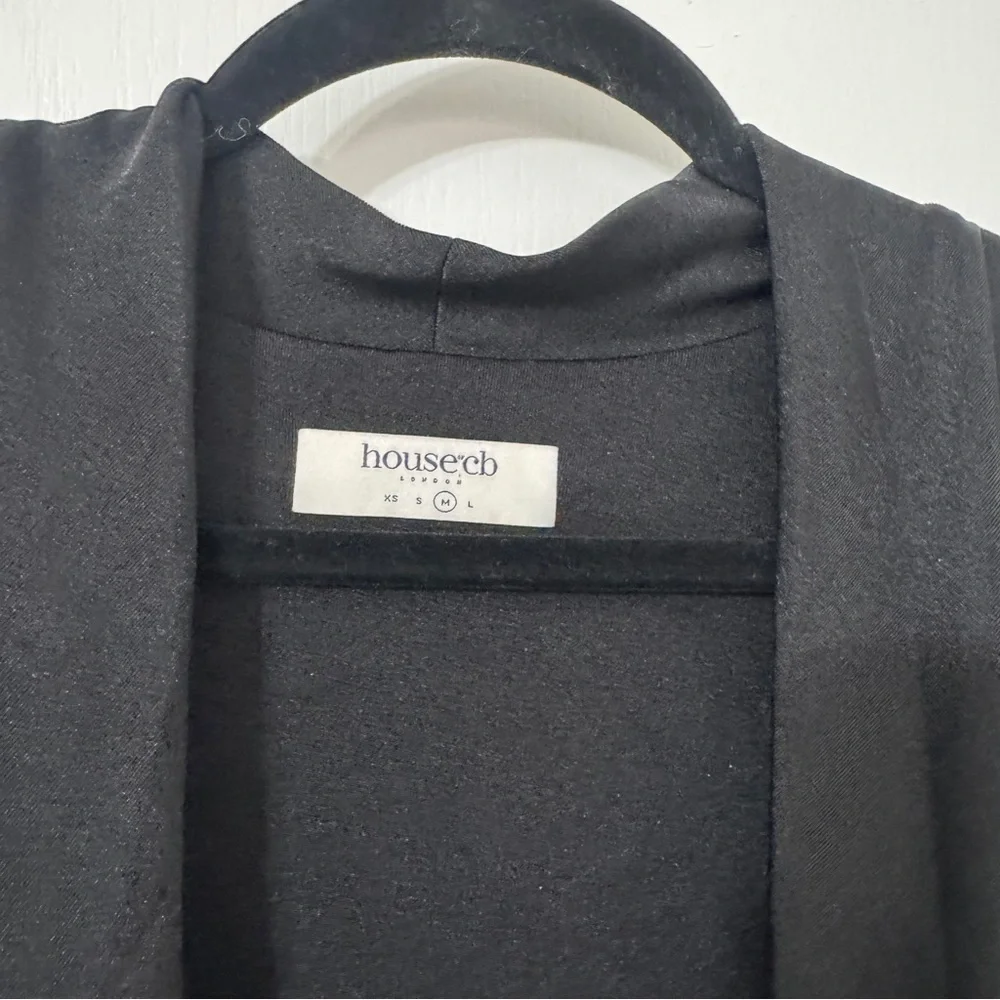 House of CB Black Plunge Maxi Dress - Picture 8 of 11